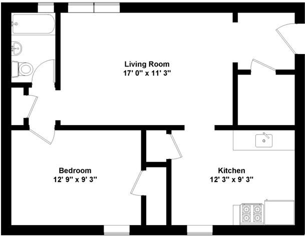 Floorplan - 1261 W Argyle