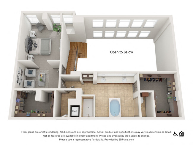 Floorplan - The Residence at Southpark