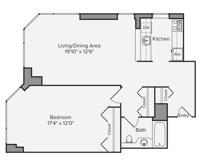 Floorplan - Avalon Midtown West