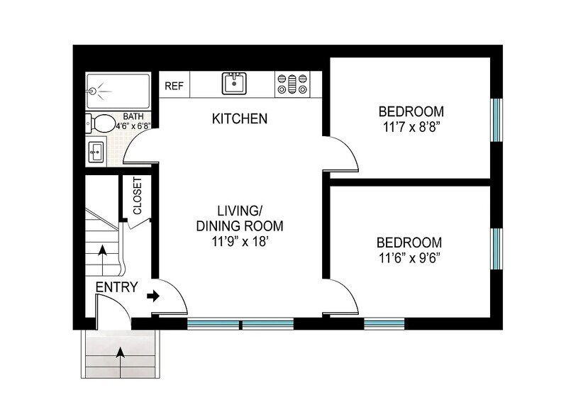 Floorplan - 426 McDonald Ave