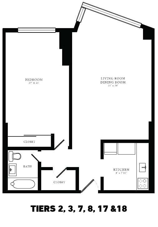 Floorplan - 1350 North Lake Shore Drive