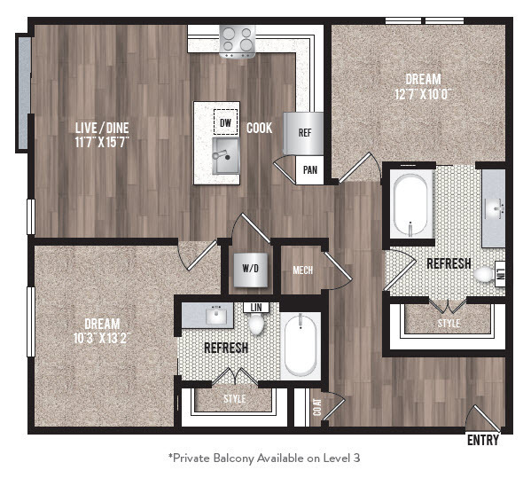 Floorplan - Victor Prosper