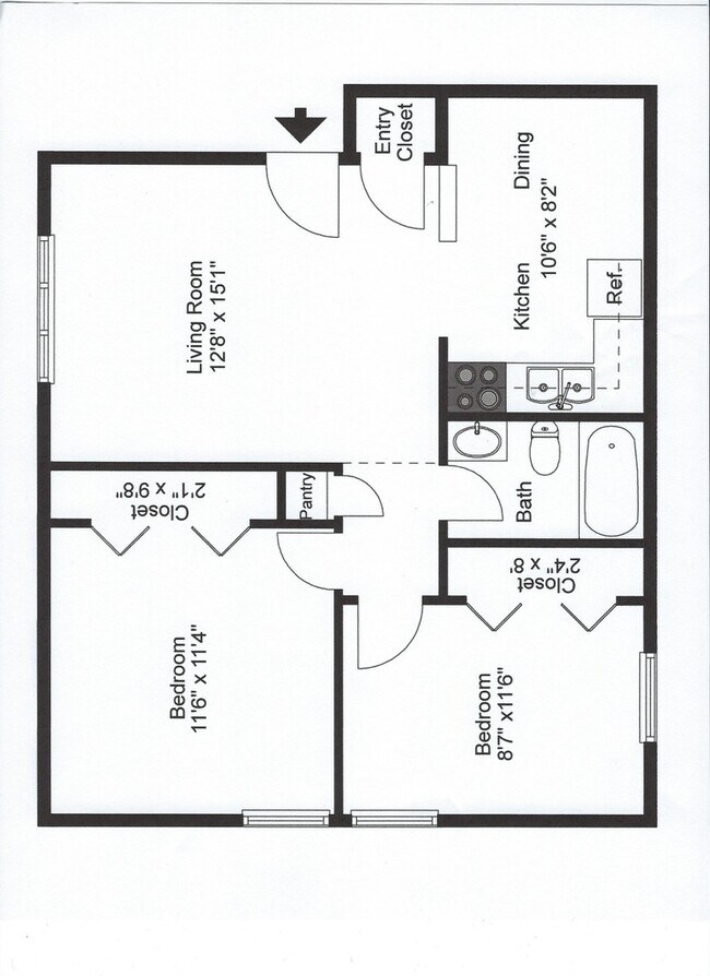 Building Photo - Forestview 2 Bedroom Lower Apartment FIRST...