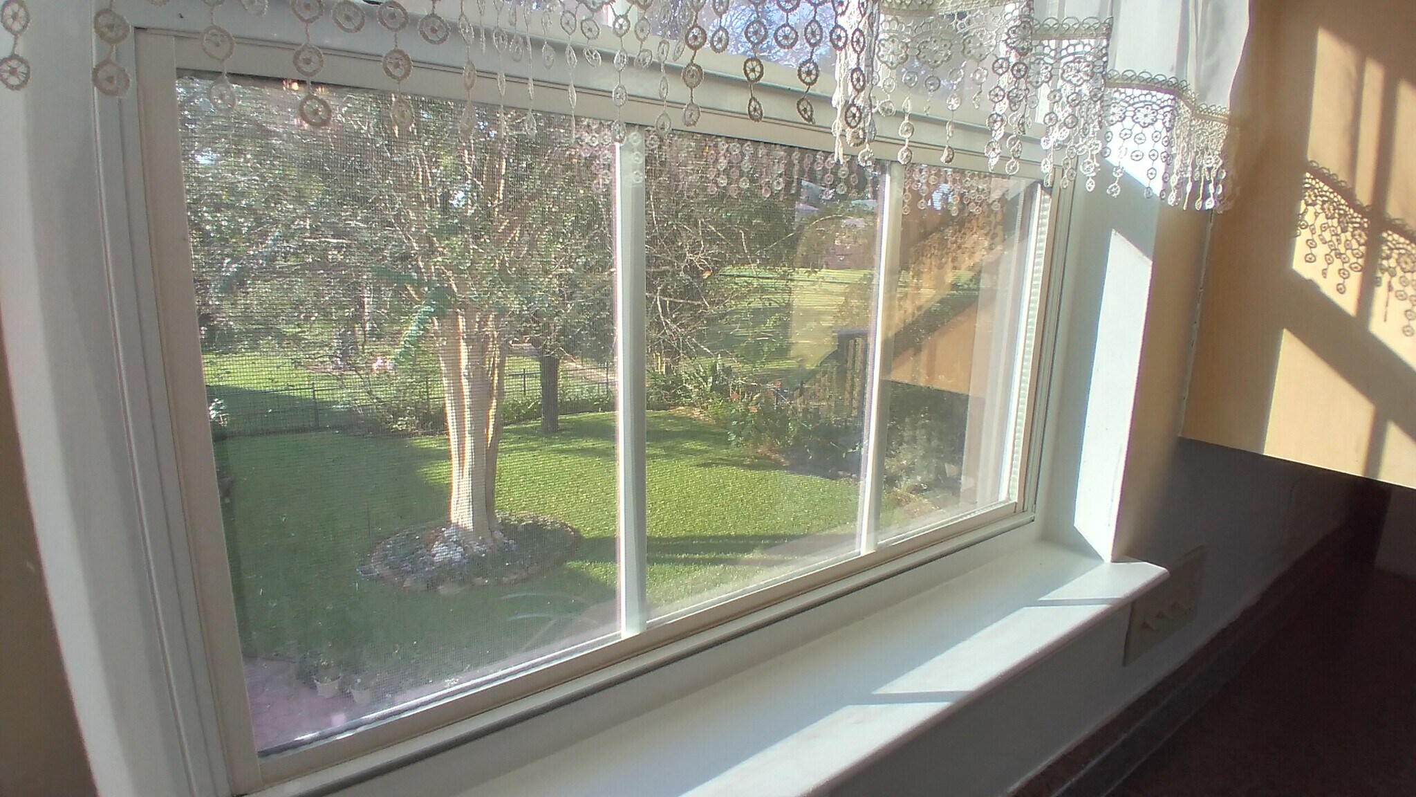 View from kitchen sink - 20347 Atascocita Shores Dr