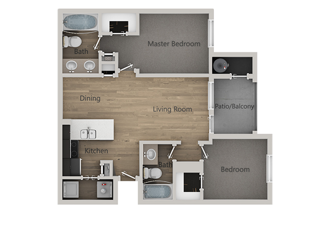 Floorplan - Reserve at View 78 Apartments