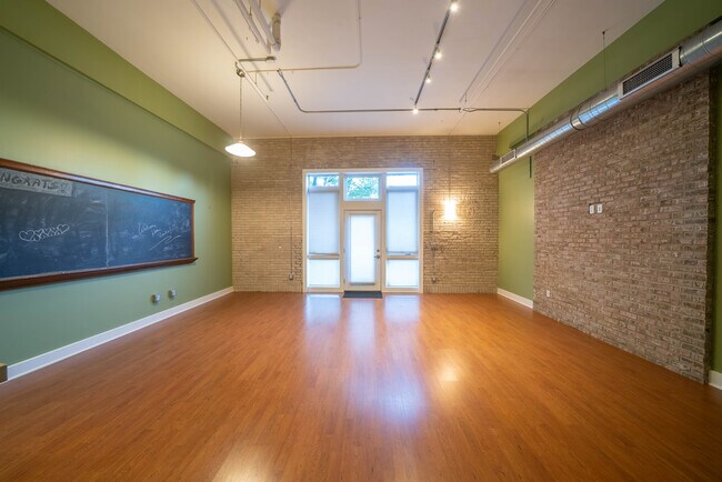 Livingroom (with original chalkboard) - 600 Broadway Ave NW