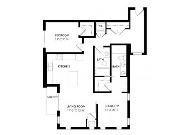 Floorplan - Vue Apartment Homes