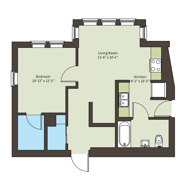 Floorplan - 5535 S. Kimbark Avenue