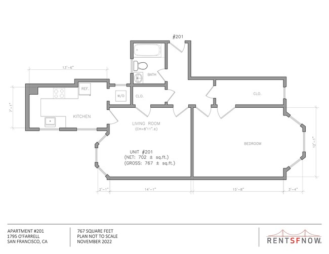 Floorplan - 1795 O'Farrell