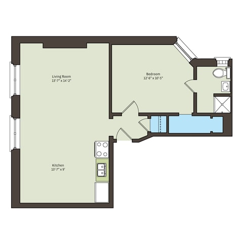 Floorplan - 5457-5459 S. Blackstone Avenue
