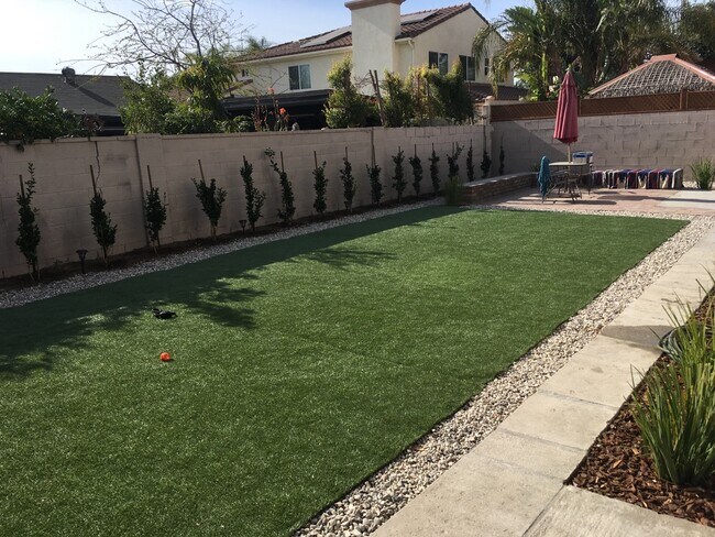 Back yard - 15154 Enadia Way