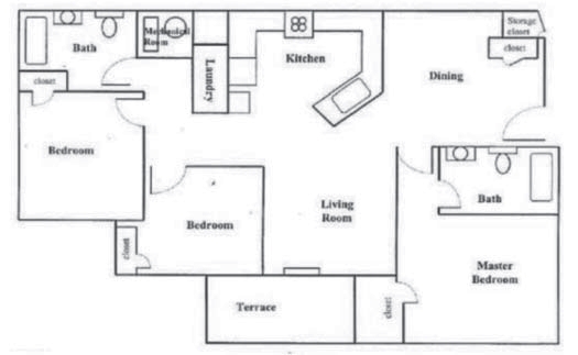 Floorplan - Brookstone Apartment Homes