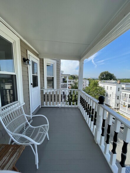 Front Balcony - 15 Belknap St