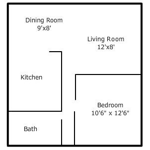 1/BR 1BA - The Pearl Apartments