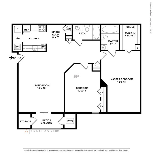 Floorplan - Lakeshore Village Apartments