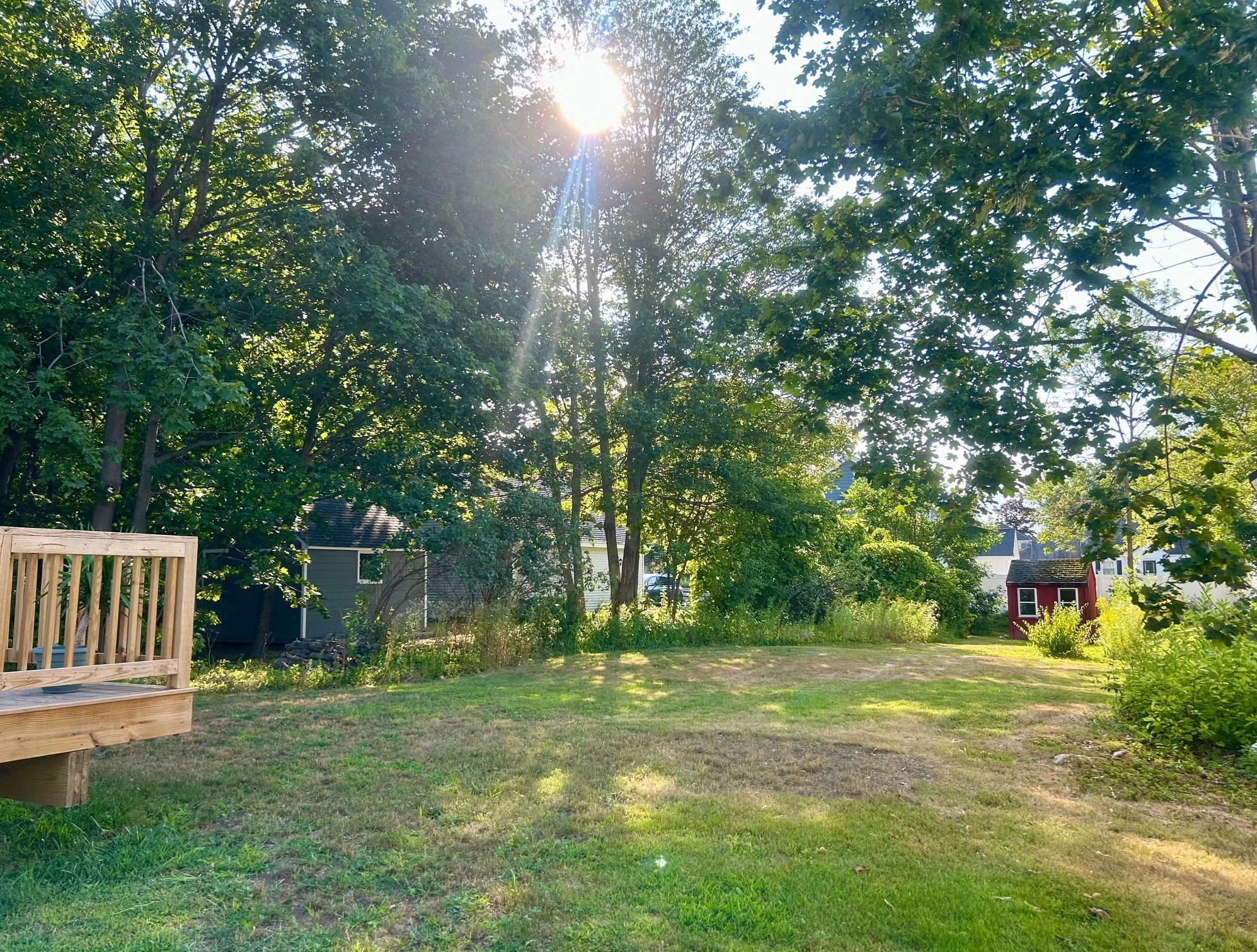 Backyard of building - 59 Winter St