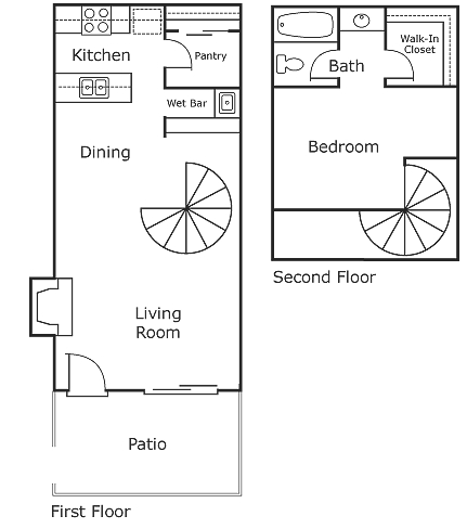 Plan 4 - The Terrace Apartments