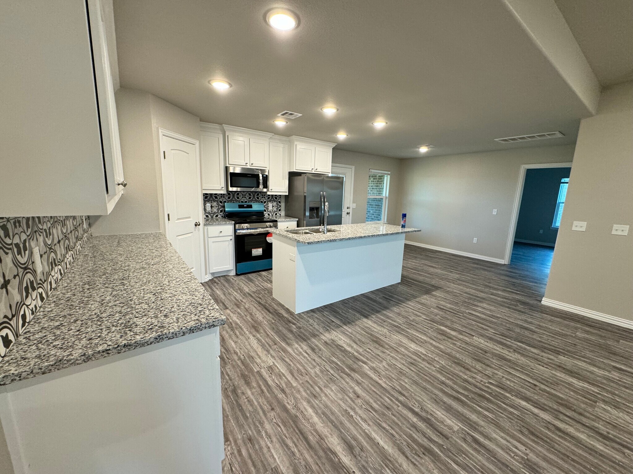 Kitchen with stainless steel appliances - 3609 Gallant Fox Ave