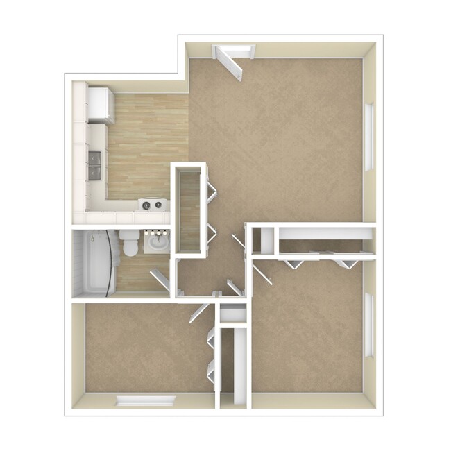 Floorplan - Norwalk Park Apartments