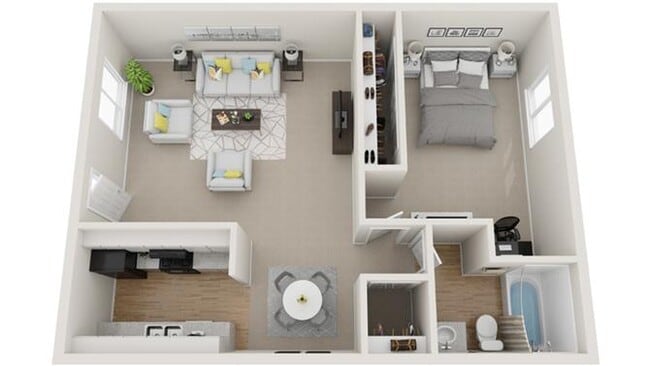 Floorplan - Dwell Apartment Homes