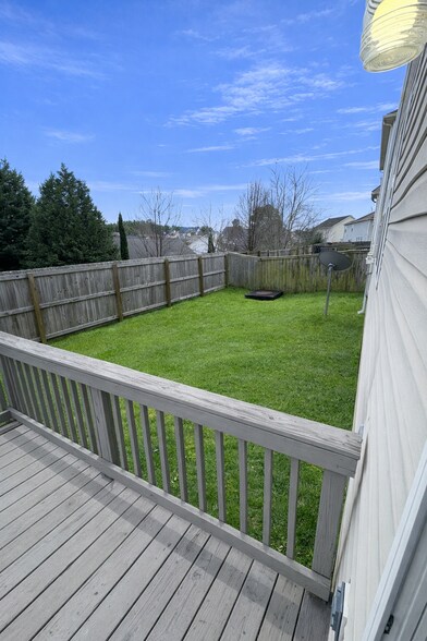 Backyard extends on both sides - 429 Indigo Ridge Dr