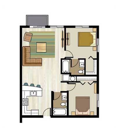 Floorplan - PURE Midtown