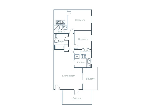 Floorplan - The Pointe at Midtown