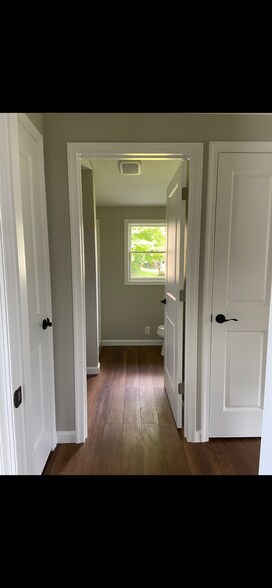 Bathroom with shower and laundry - 505 Union Ave