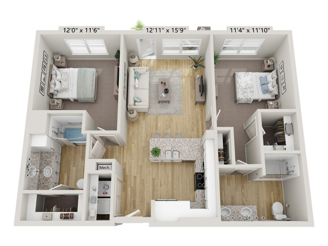 Floorplan - Amberlin South Naples 55+ Active Adult
