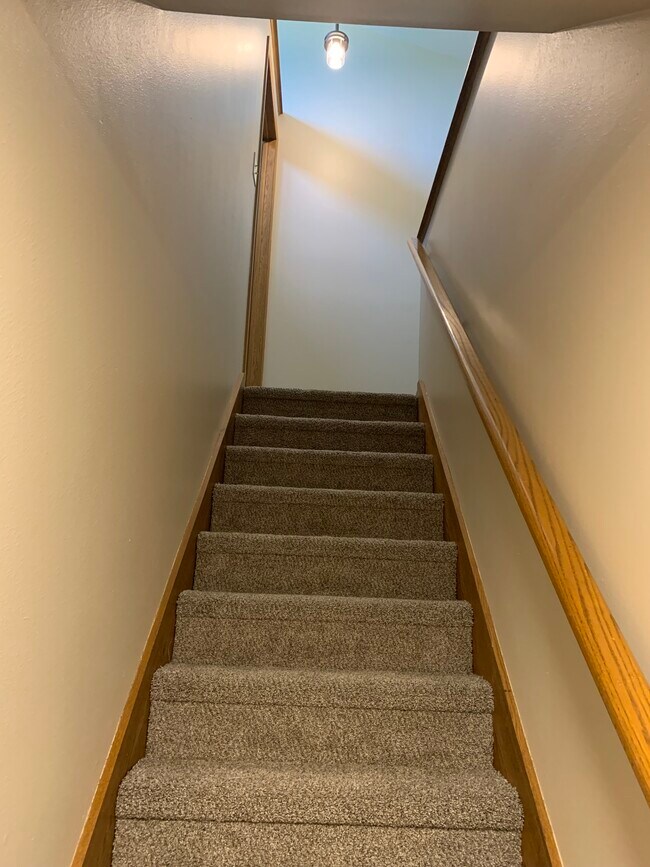 Stairway to Upper Level - 317 River St