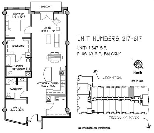 1BR/2BA - 5th Avenue Lofts