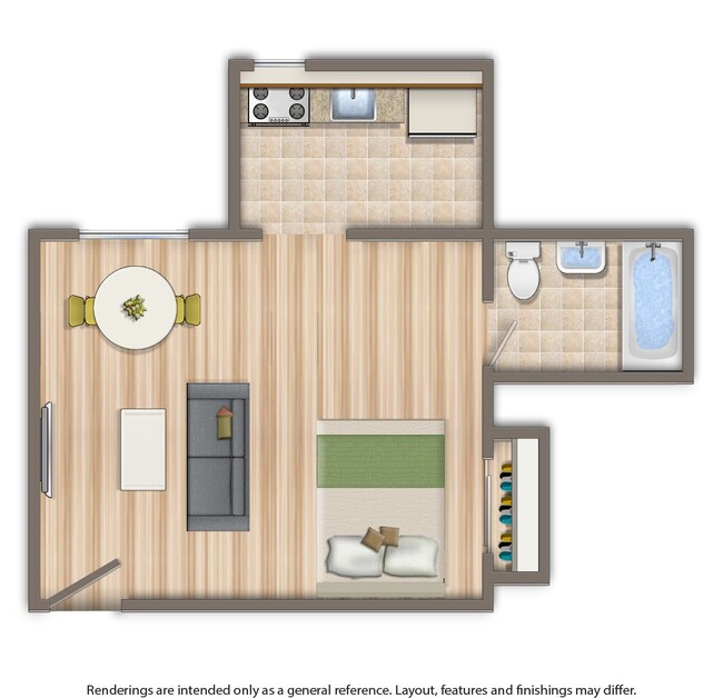 Floorplan - Dupont Apartments