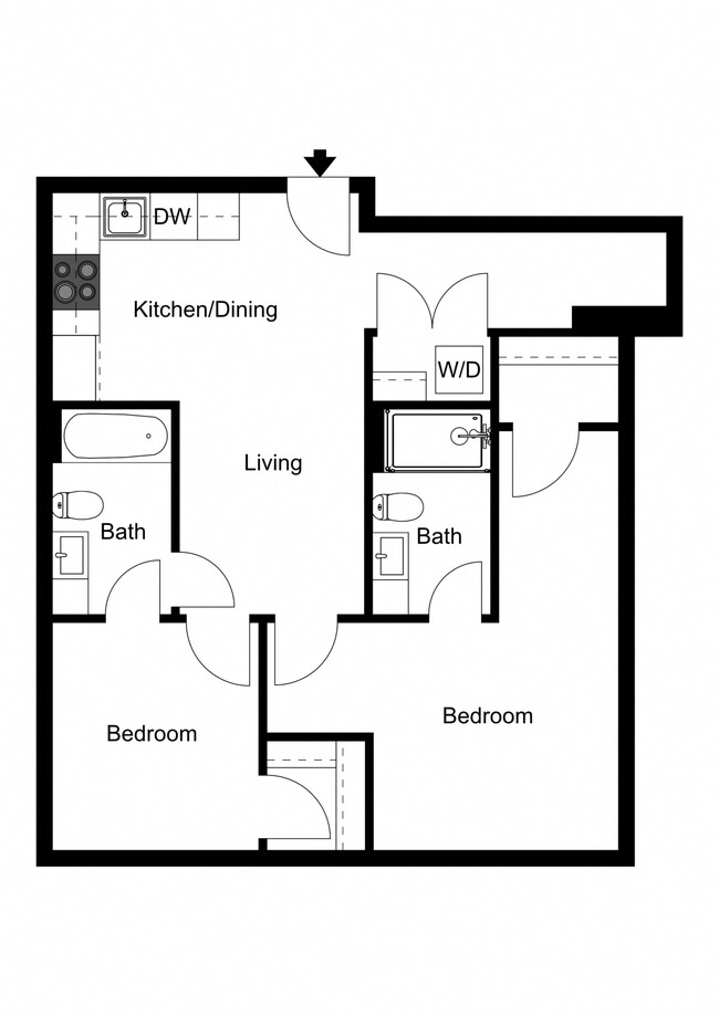 Floorplan - Parkview Lofts Apartments