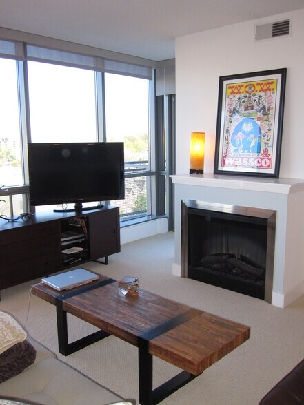LR Area with Fireplace - 2001 15th St North