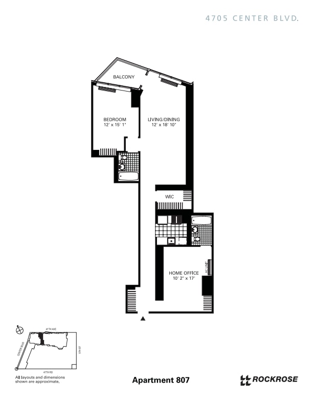 Floorplan - 4705 Center Boulevard