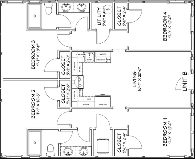 Building Photo - 4 br, 2 bath 4plex - 1100 Holly Street Nor...