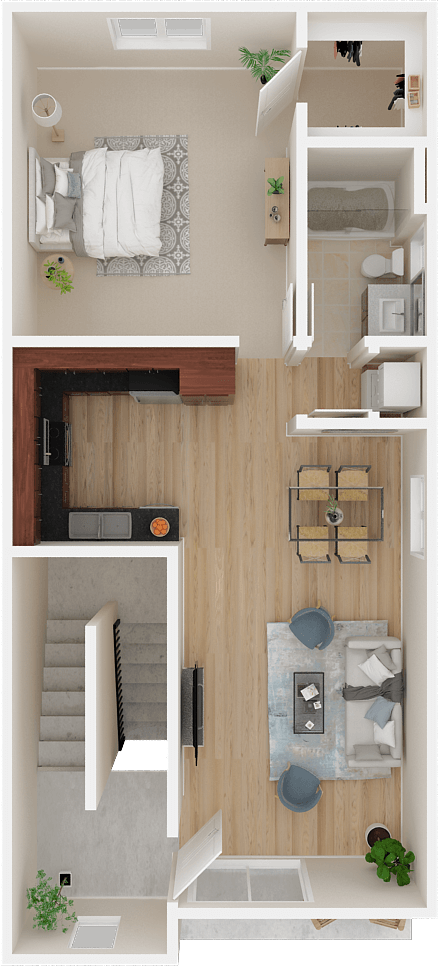 Floorplan - Adora Townhomes