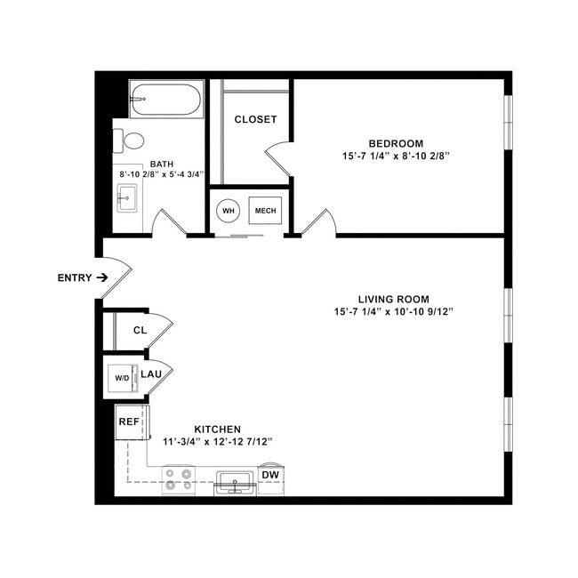 Floorplan - Gathyr Apartments