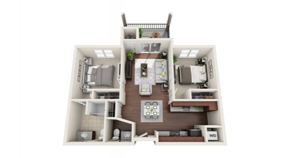 Floorplan - Cedarhurst of Woodland Hills