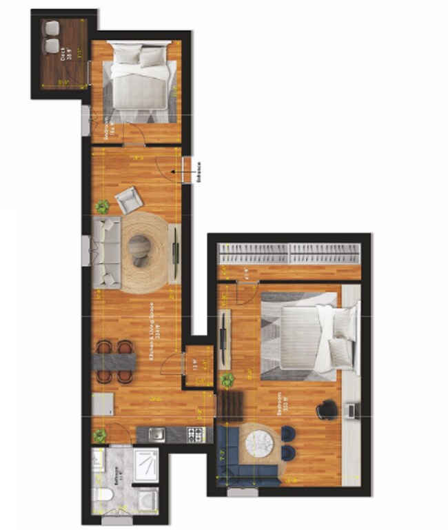 Building Photo - Beautiful and spacious 2 bedroom Apartment with Deck in Society Hill, right on South Street