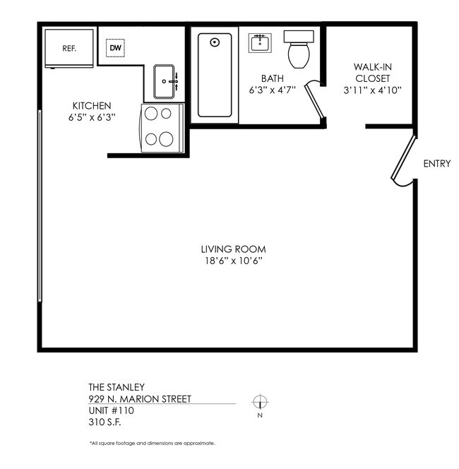Floorplan - The Stanley