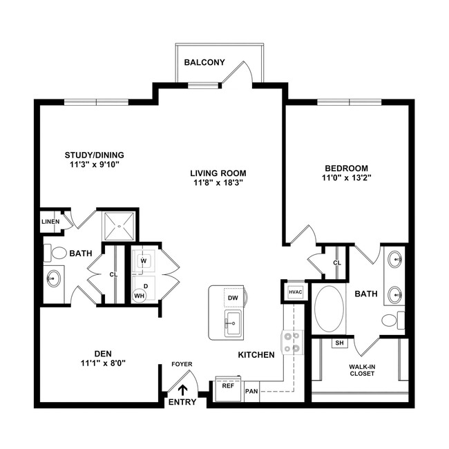 Floorplan - Cortland Addison Circle