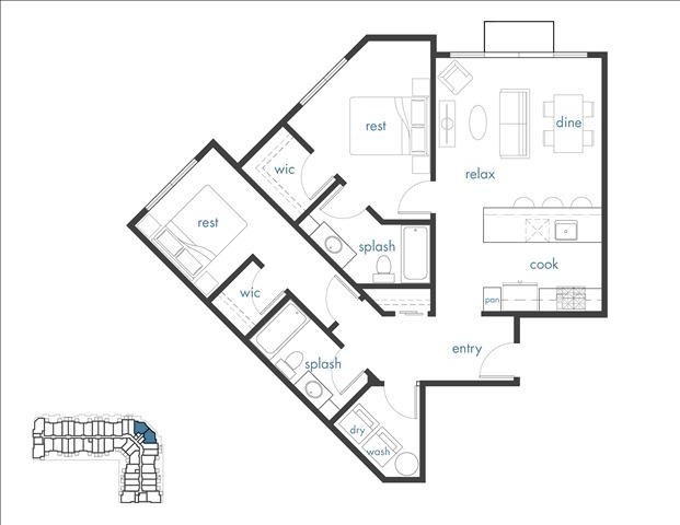 Floorplan - The Platform Apartments