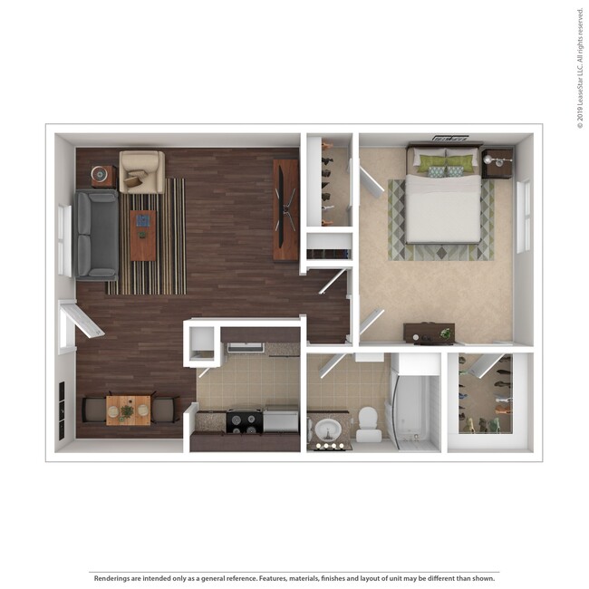 Floorplan - Loreto Apartment Homes
