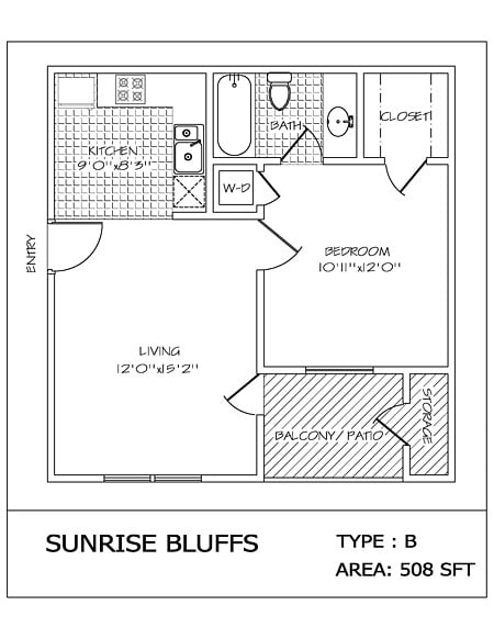 B - Sunrise Bluffs