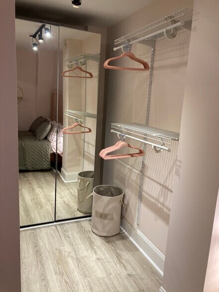 Wardrobe and shelving - 400 Queens Rd