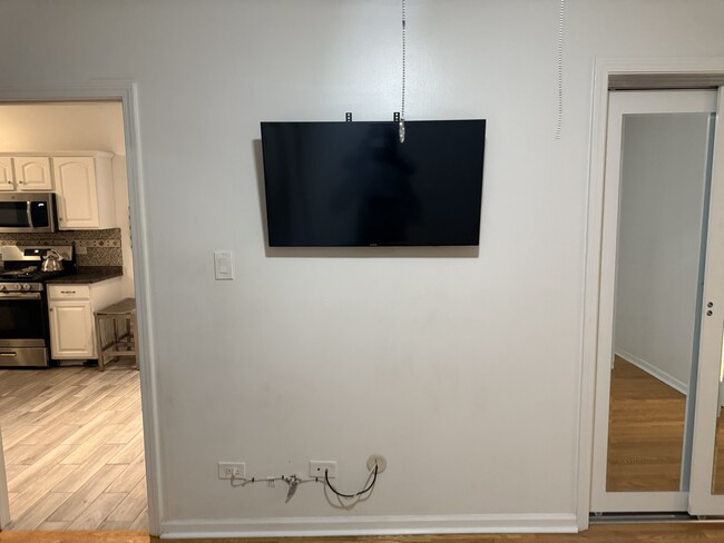 Master bedroom mounted smart tv - 741 Brummel St