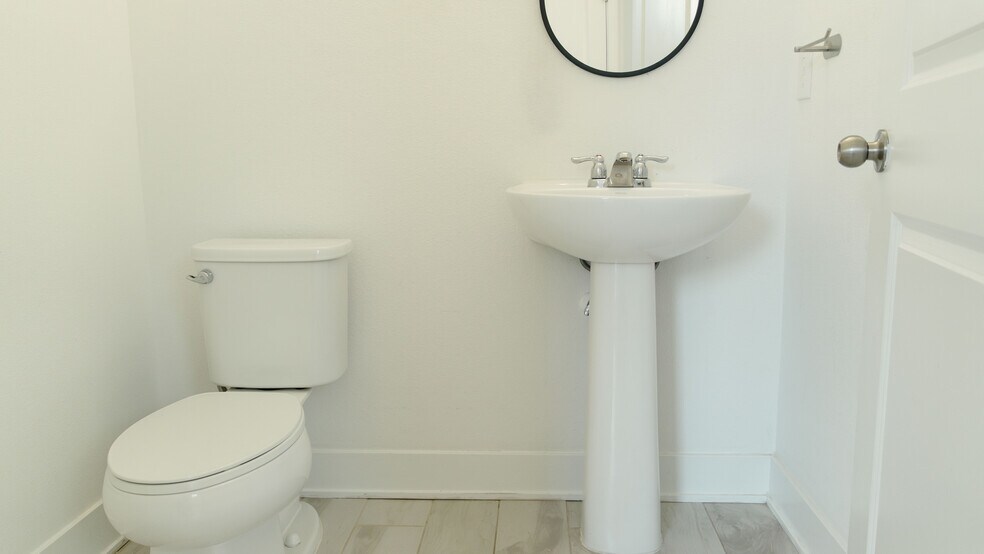 Downstairs Half Bath - 4400 N Branch Ave