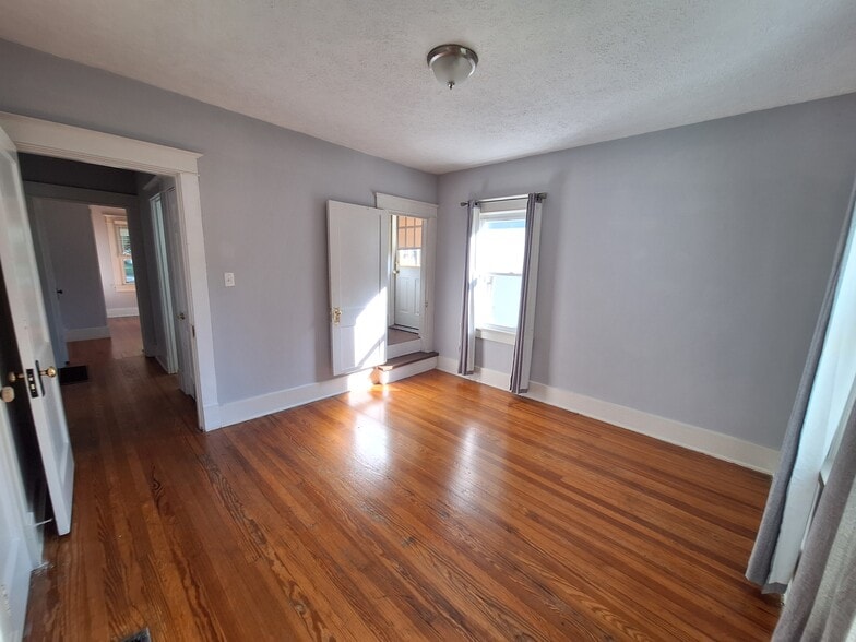 Bedroom #2 with access upstairs - 2908 Wurtele Ave