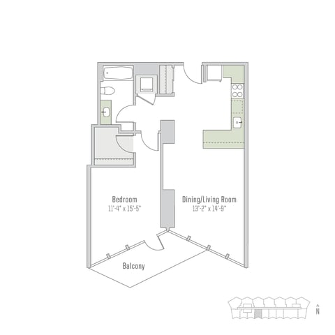 Floorplan - City Hyde Park